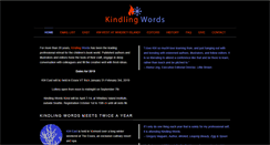 Desktop Screenshot of kindlingwords.org